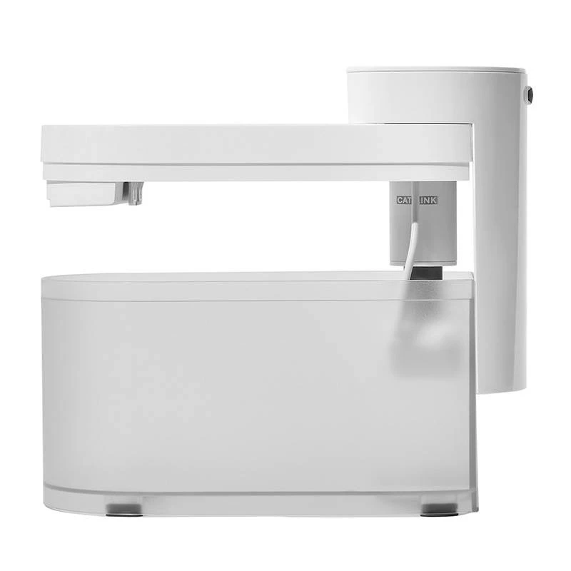 Automatyczne poidło dla zwierząt Catlink Pure 3 AI — uniwersalny dystrybutor karmy/wody, 2,3 l, ABS, bateria 5 Ah, 30 dB, biały