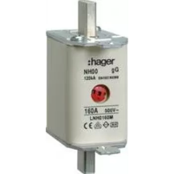 Hager LNH0160M. Szerokość: 21 mm, Wysokość: 79 mm (LNH0160M)