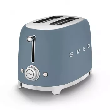 Smeg TSF01SBMEU toster 6 2 kromki 950 W niebieski
