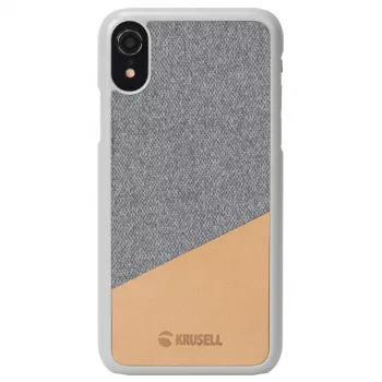 Cover Krusell Tanum iPhone XR 15.5 cm (6.1 inch) Beżowy