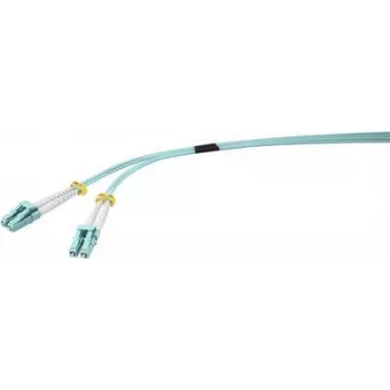 Renkforce kabel światłowodowy LWL [1x wtyk LC - 1x wtyk LC] 50/125 µ wielomodowy OM3 1,00 m (RF-4491748)