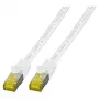 EFB-Elektronik kabel krosowy RJ45 Kat.6A S/FTP LSZH kat.7 surowy biały 1,5 m Producent: EFB Elektronik (MK7001.1,5W)