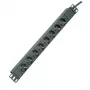 Power Extension ROLINE 19.07.1623 2m 8 AC Outlets Indoor Czarny