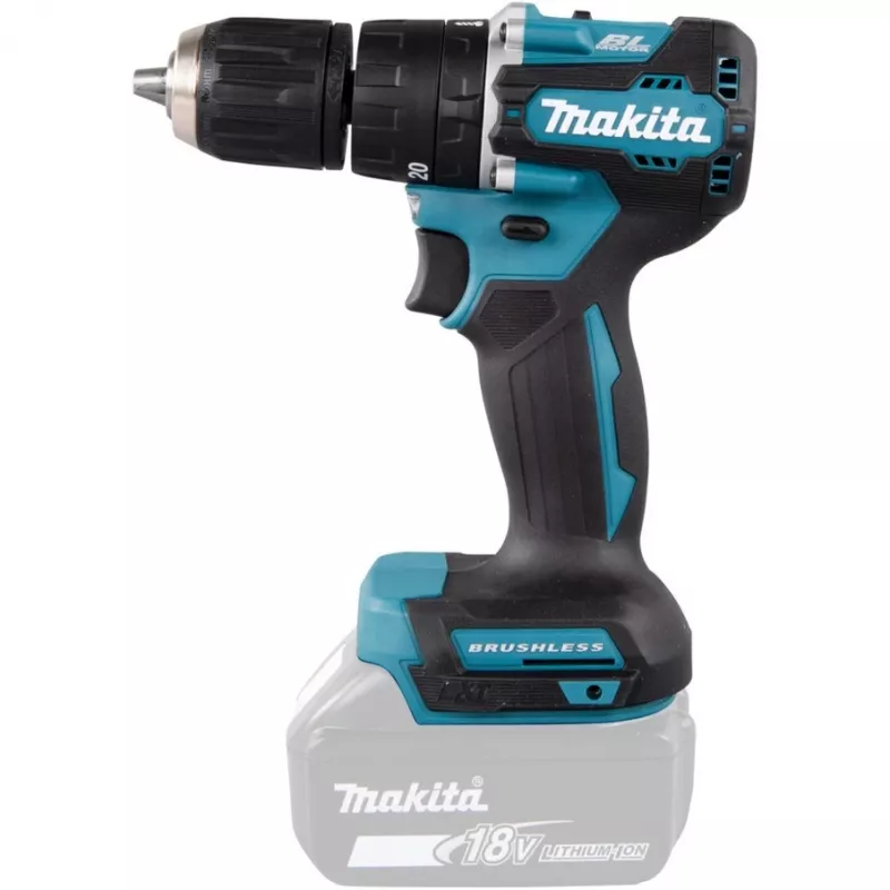 Wiertarka Makita DHP487Z 1700 obr./min bezkluczykowa 1,4 kg czarna, niebieska
