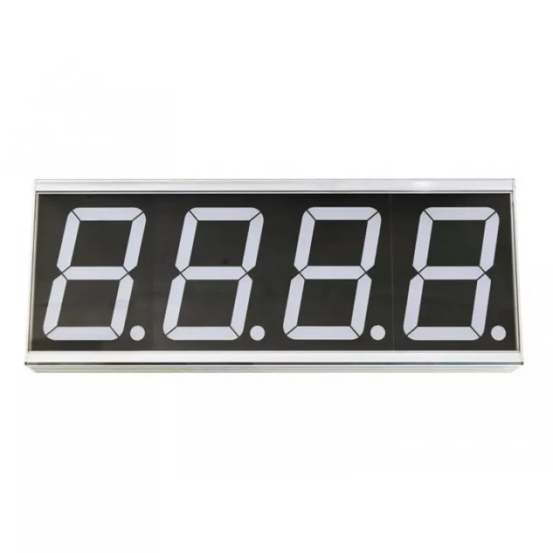 ALLNET ALL-POE-CNT-1 Cyfrowy zegar ścienny Prostokątny Szary Zegar ścienny (ALL-PoE-CNT-1)