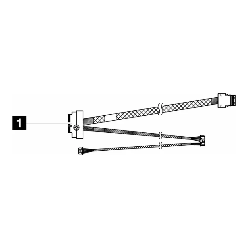 LENOVO ISG ThinkSystem SR650 V3 M.2 NVMe 2-Bay RAID kabel Kit