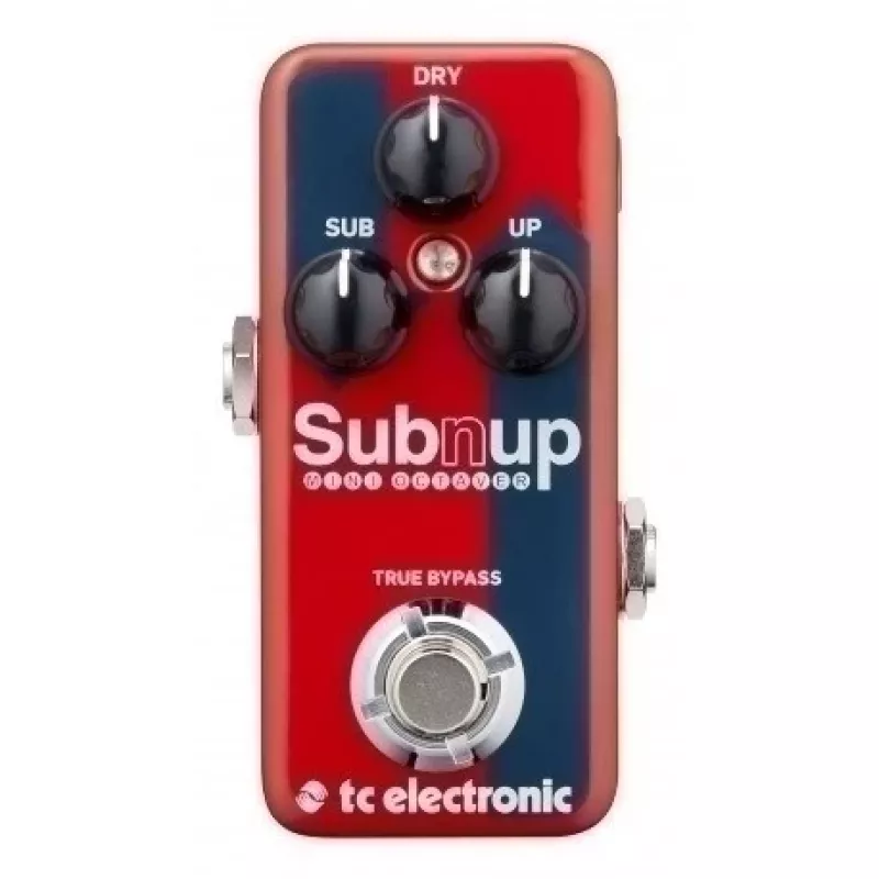 Kostka oktawerowa do gitary TC Electronic Sub 'N' Up Mini True Bypass kompaktowy pedał oktawerowy