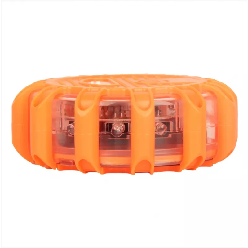 Sygnalizator awaryjny LED i latarka Tellur TLL441101 — 3×AAA, magnetyczny, pomarańczowy