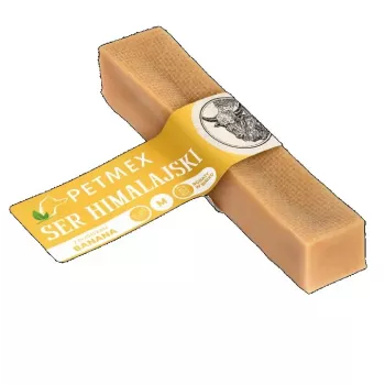 Przysmak dla psa PETMEX ser himalajski z bananem M - 80g