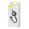 Kabel USB Baseus CAMJ010201 1.1m USB 3.2 Gen 1 USB C Micro USB-A Lightning Czarny