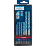 Zestaw wierteł Bosch Expert HEX-9, 7 sztuk, rozmiary 4–12 mm, trzpień HEX-9