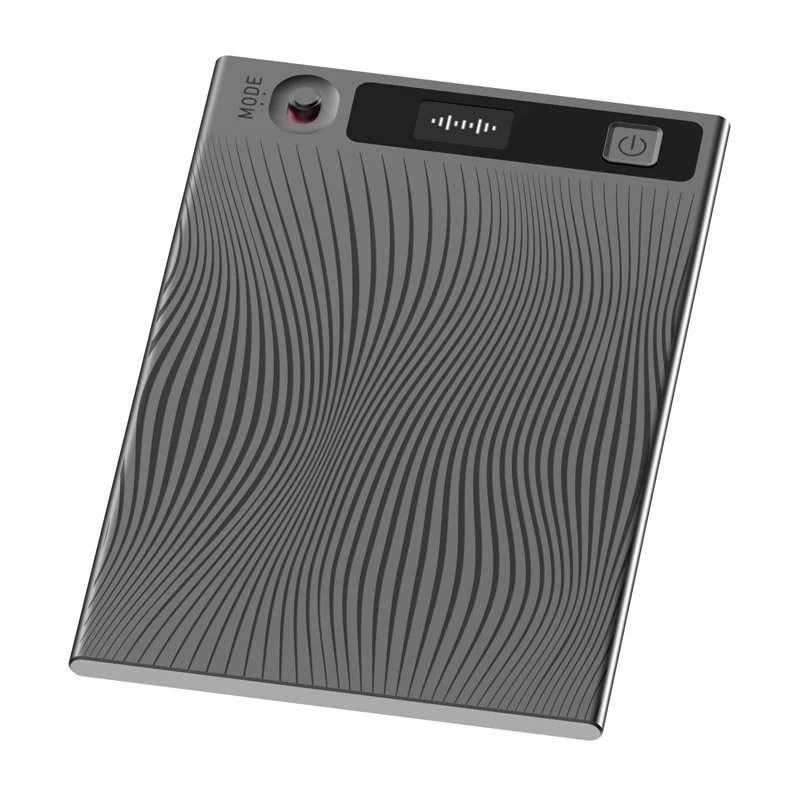 Dyktafon Mobvoi TicNote szary z 16 GB pamięci, kompaktowy dyktafon cyfrowy