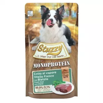 STUZZY Monoprotein Wołowina z burakami - mokra karma dla psów - 150g