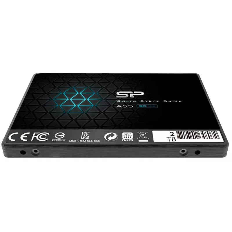 Dysk SSD 2,5 cala SATA III Silicon Power Ace A55 — 2 TB, 560/530 MB/s, 3D NAND