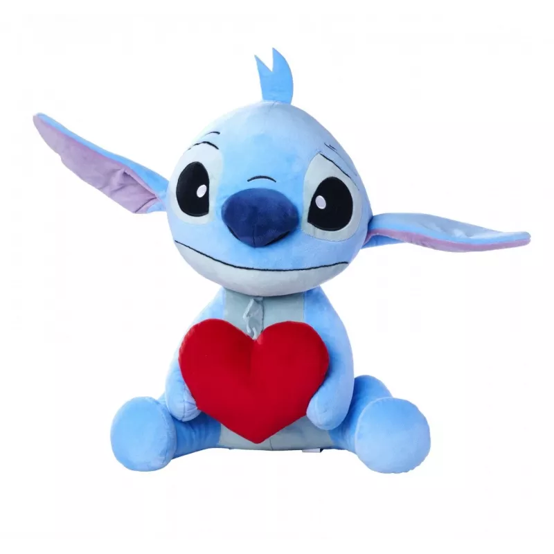 Miś pluszowy SIMBA Stitch z serduszkiem 50 cm
