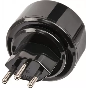 brennenstuhl - Adapter for Power Connector - CEE 7/4 (W) to SEV 1011 (M) 10 A - Liechtenstein, Swiss (1508642)