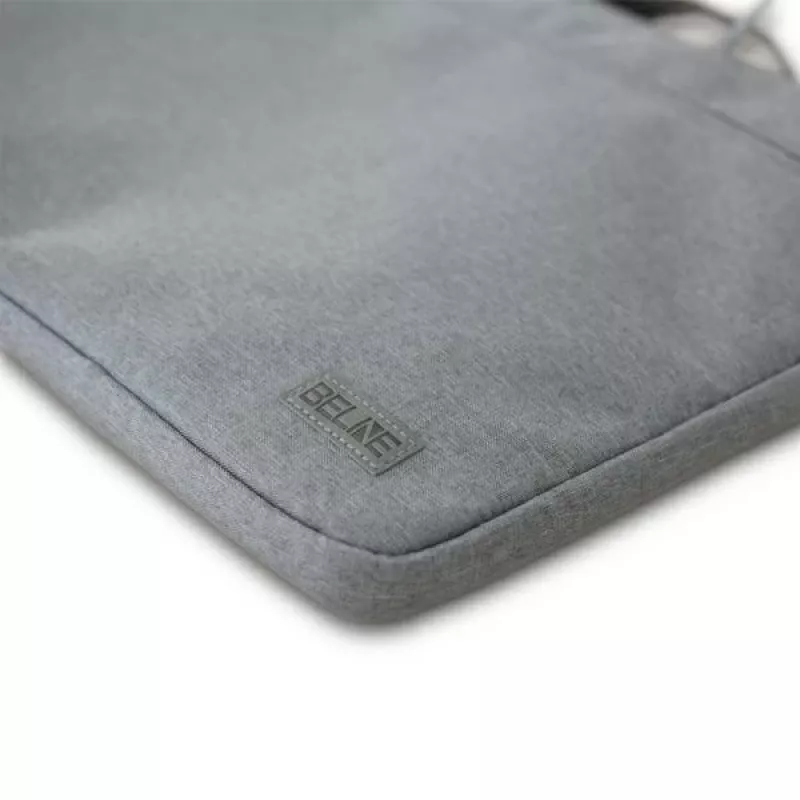 Torba na laptopa Beline 16 — szara wytrzymała lekka torba, mieści laptopy 16-calowe