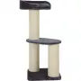 Drapak dla kota ZOLUX Big Cat 2 — sizal, 505×505×1120 mm, czarny, 15,3 kg