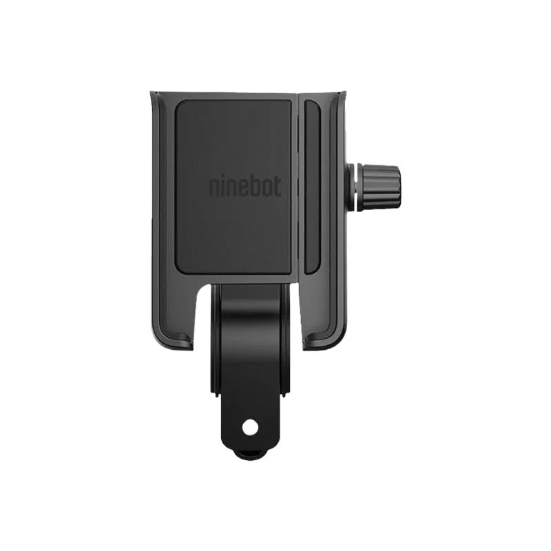 Segway | Uchwyt na smartfon do hulajnóg elektrycznych | Regulowany | Czarny | 360° | 6,5 cala