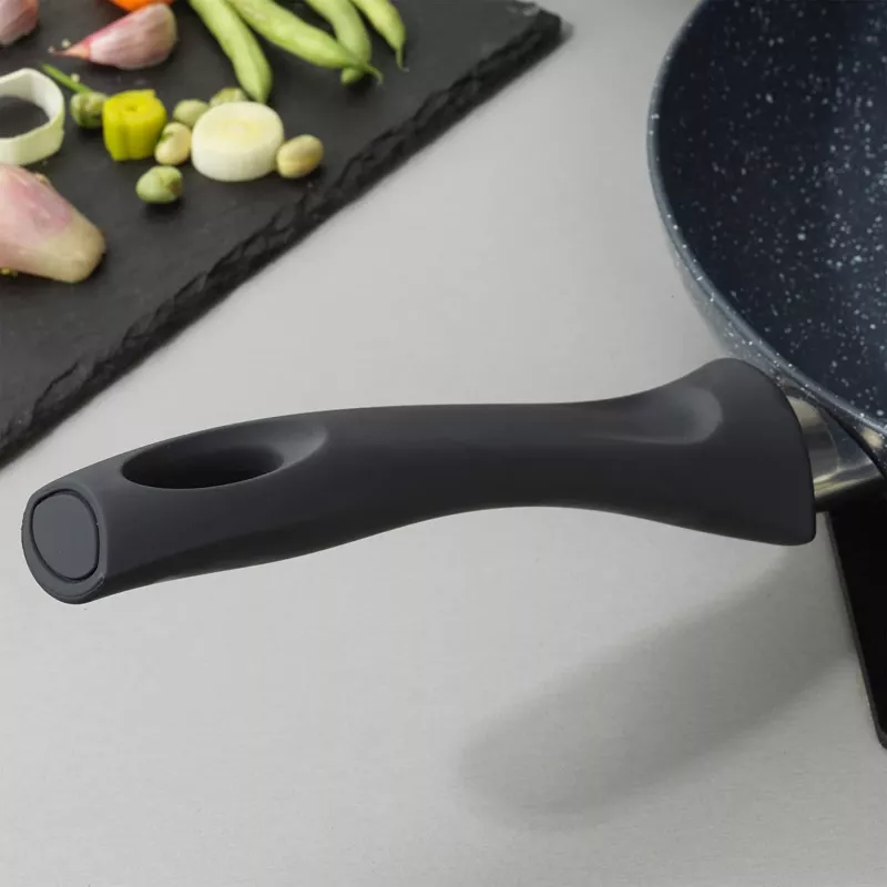 Patelnia Russell Hobbs RH008431EU7 30 cm z wykończeniem kamiennym, nieprzywierająca patelnia do smażenia