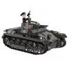 Zestaw konstrukcyjny Cobi Panzer I Ausf. B – 654 elementy, szczegółowy model czołgu