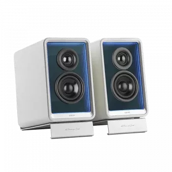 Edifier Aktywny Monitor Biurkowy z Ładowarką GaN | QR65 | 70 W | Biały | Łączność bezprzewodowa