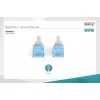 Digitus DK-1512-150 Kabel sieciowy RJ45 CAT 5e U/UTP Szary 15m