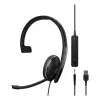 EPOS ADAPT 135 USB II Słuchawki przewodowe z pałąkiem nagłownym Biuro/Call Center USB Type-A Czarny