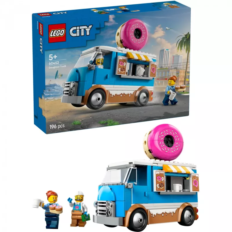 LEGO CITY 60452 Pączkowy Samochód