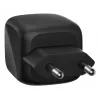 Szybka ładowarka sieciowa Belkin WCH019kqBK — 2× USB‑C, czarna, zabezpieczenia OVP/OC/OT/SC