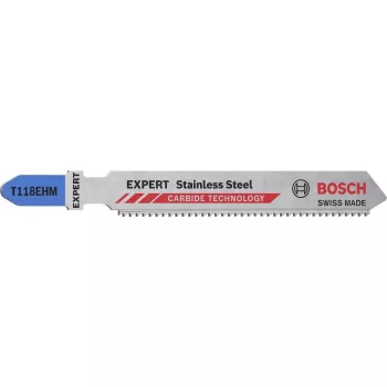 Bosch Expert T118 EHM brzeszczot do wyrzynarki z węglika 3 szt.