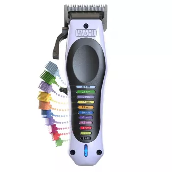 Maszynka do włosów Wahl 3028048 czarno-biała, 10 pozycji, Li-Ion