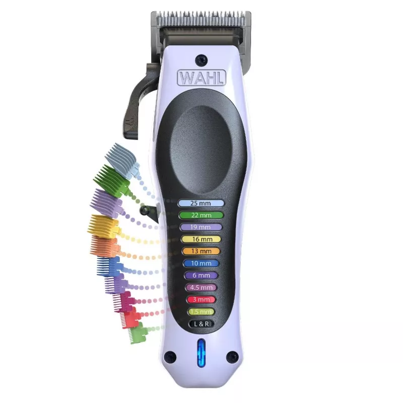 Maszynka do włosów Wahl 3028048 czarno-biała, 10 pozycji, Li-Ion