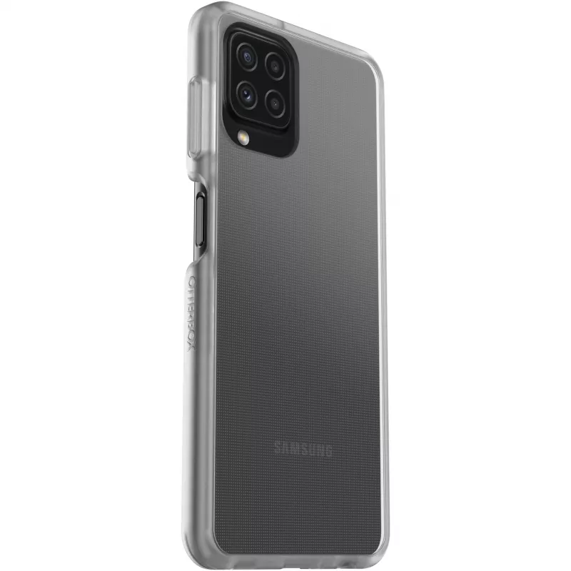 React + Trusted Glass przezroczyste etui ochronne + szkło hartowane do Samsung Galaxy A22