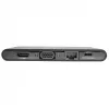 Stacja dokująca USB-C - 4K HDMI, VGA, USB 3.2 Gen 1, hub USB-A/C, Gigabit Ethernet, gniazda kart pamięci, ładowanie PD 100 W