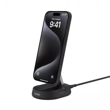 Bezprzewodowa ładowarka Belkin BoostCharge Pro WIA008btBK Szybkie ładowanie Wewnętrzna Smartfon Czarna