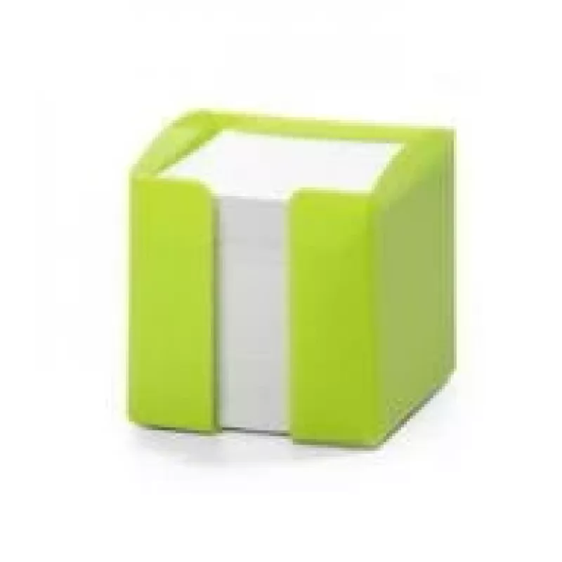 Kwadratowy zielony blok Durable TREND 105x100x100 mm
