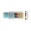Kabel szeregowy DeLOCK 63914 USB Type-C RJ45 3m Niebieski