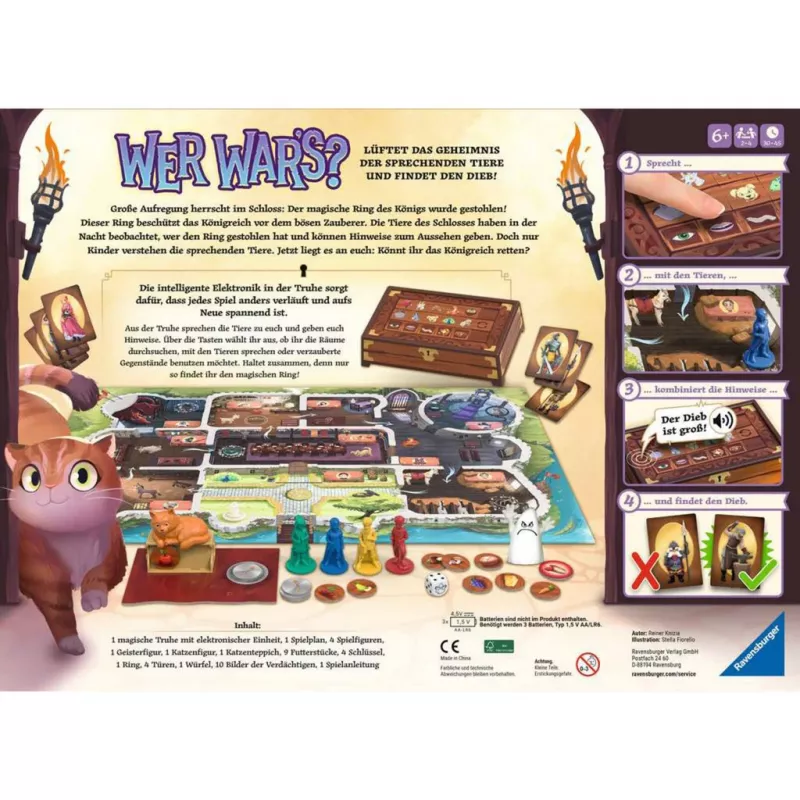 Ravensburger 23494 Wer war's - Kinderspiel (23494)