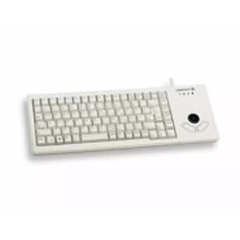 CHERRY XS Trackball klawiatura Uniwersalny USB QWERTZ Niemiecki Szary