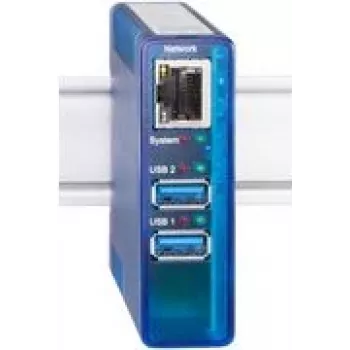 Serwer USB w&t 53663 Gigabit 2.0 zintegrowany — sieciowy serwer urządzeń USB, Gigabit Ethernet