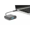 DIGITUS DA-70853 adapter USB-C – VGA, Full HD 1080p, czarny