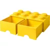 LEGO Drawer Brick 8 — żółta (model 40061732) szuflada do przechowywania klocków i małych części