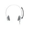 Zestaw słuchawkowy Logitech H150 biały