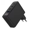 Gembird TA-UC-PDQC100LCD-01-BK ładowarka do urządzeń mobilnych Laptop, Smartfon Czarny AC Szybkie ładowanie Wewnętrzna