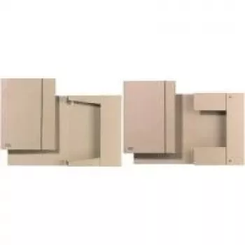 Box file Elba Touareg Wood Cardboard A4