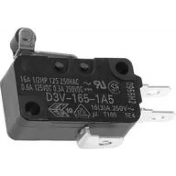 Mikroprzełącznik Omron D3V-165-1A5 250 V/AC 16 A 1 x włącz/(wył.) 1 szt. Torba