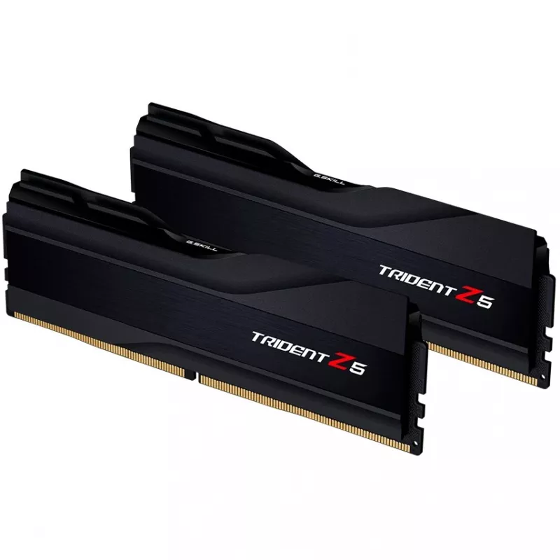 DIMM 32 GB DDR5-6000 (2x 16 GB) Dual-Kit, Arbeitsspeicher schwarz, F5-6000J3040F16GX2-TZ5K, Trident Z5, INTEL XMP