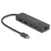 Hub USB DeLOCK 10 Gb/s z LAN 2,5 Gigabit i PD 85 W