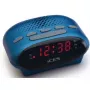 Zegar z radiem Ices ICR-210 niebieski